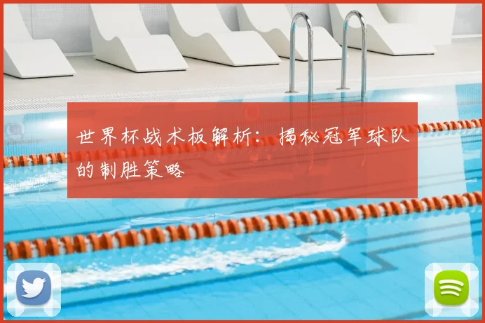 世界杯战术板解析:揭秘冠军球队的制胜策略